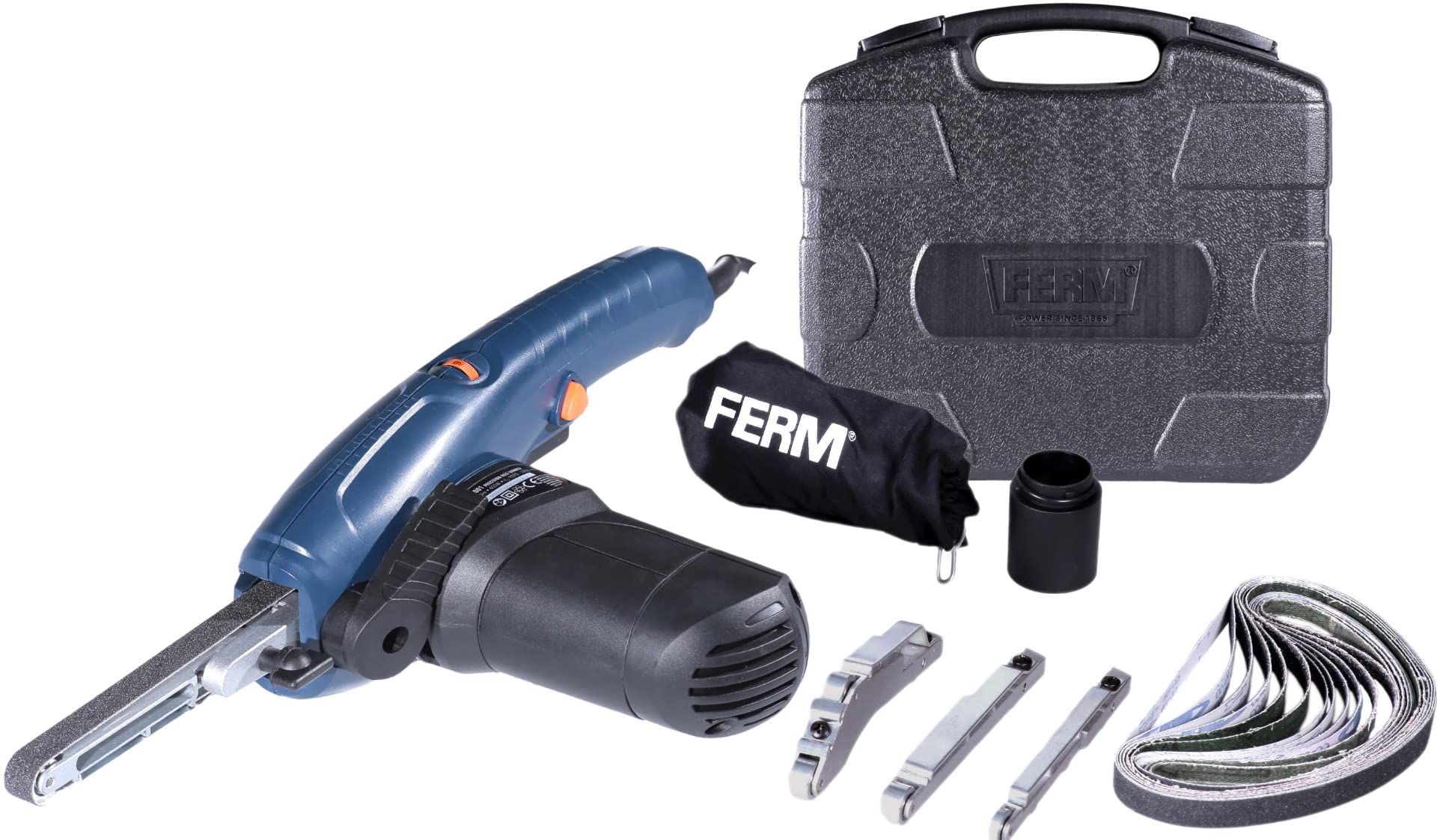 FERM lima a nastro precisione 400W con 3 bracci