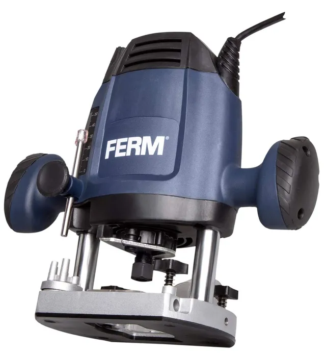 FERM PRM1021 Fresatrice Verticale 1200W 6-8mm 50mm