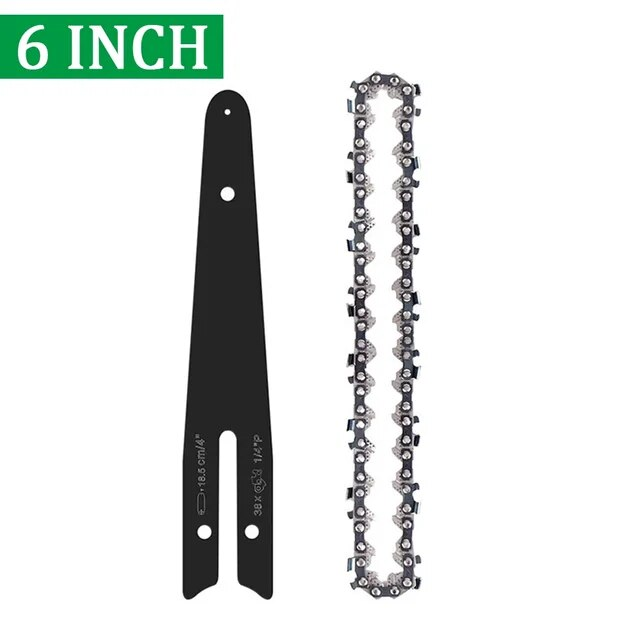 ONEVAN Catena Motosega 8 Pollici Set Acciaio 22 Maglie