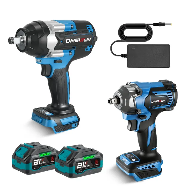 ONEVAN Cordless Tool Set chiave impulsi 1/2" 1800+1200N·m spina EU
