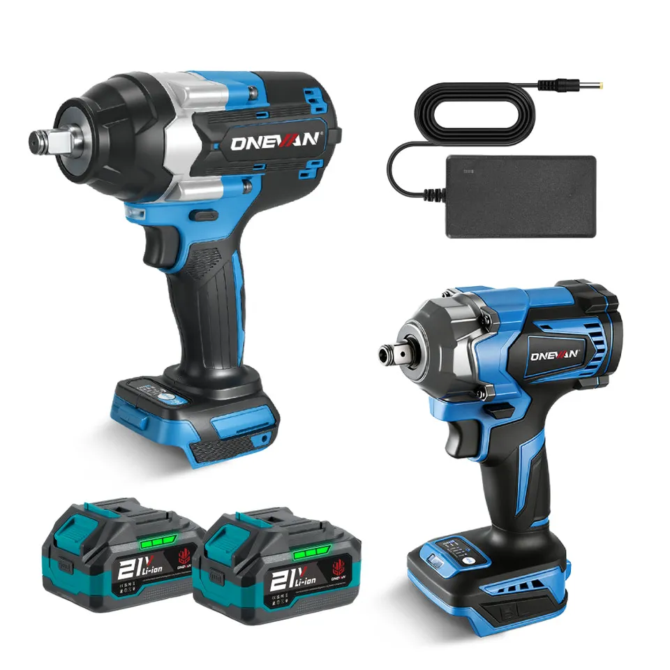 ONEVAN Cordless Tool Set chiave impulsi 1/2" 1800+1200N·m spina EU