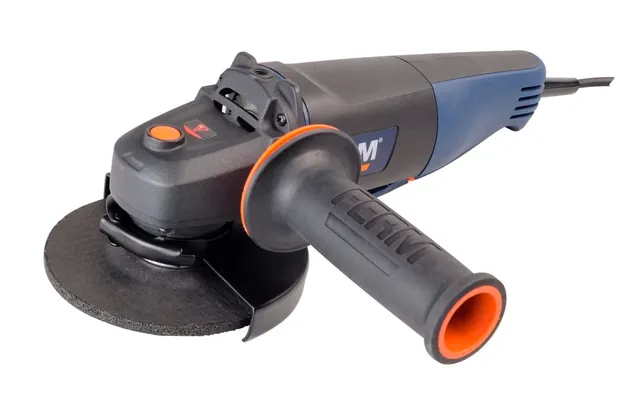 FERM Smerigliatrice Angolare 900W 125mm Soft Grip