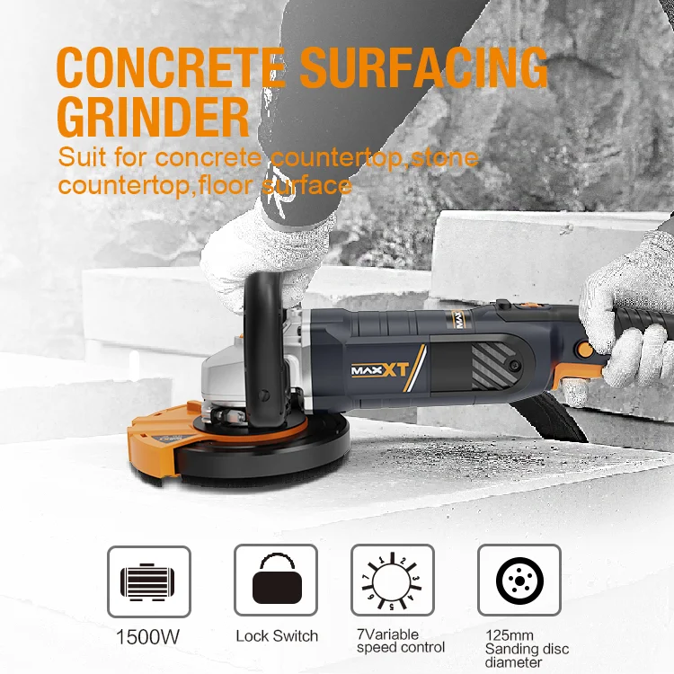 MAXXT Grinder MG1500 levigatrice cemento 1500W 125 mm
