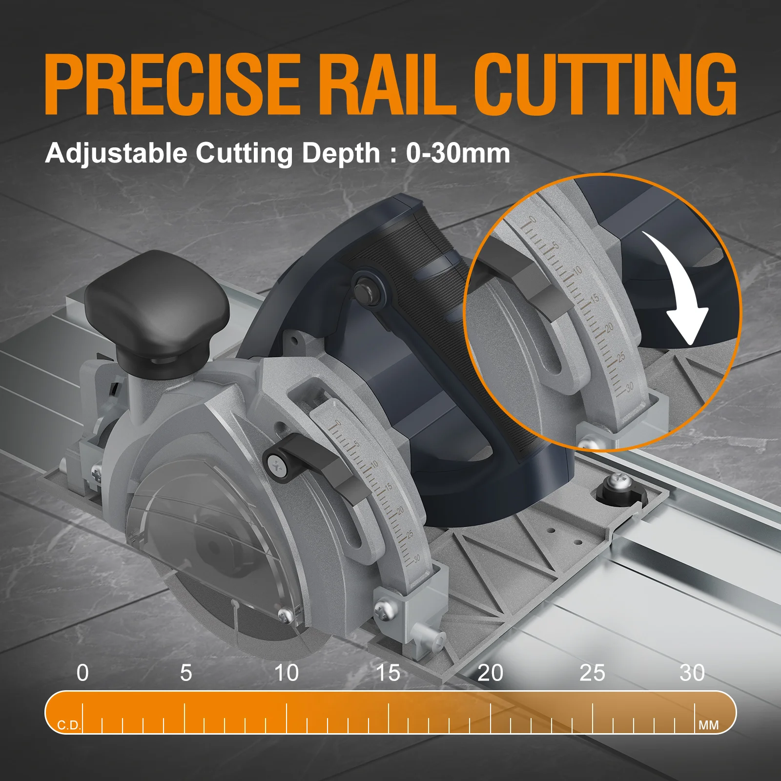 MAXXT MTC1400 Tagliapiastrelle 1400W 125mm 1,5m