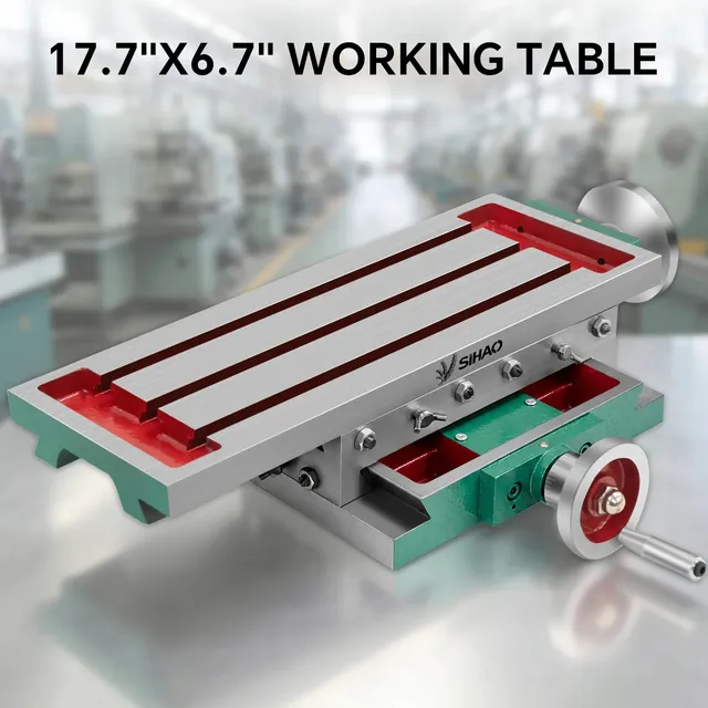 Sihao Rotary Table tavola a croce fresatura 450x170 mm ghisa