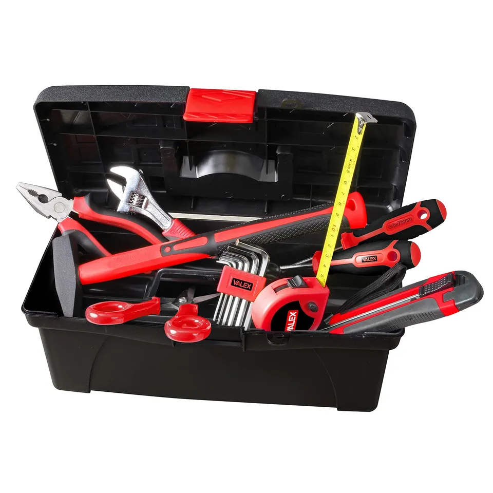Valex 1980068 kit fai da te valigetta 10 utensili manuali