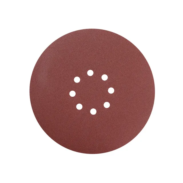 MAXXT M820 Carta Vetrata Velcro Rossa 225mm 8 Fori