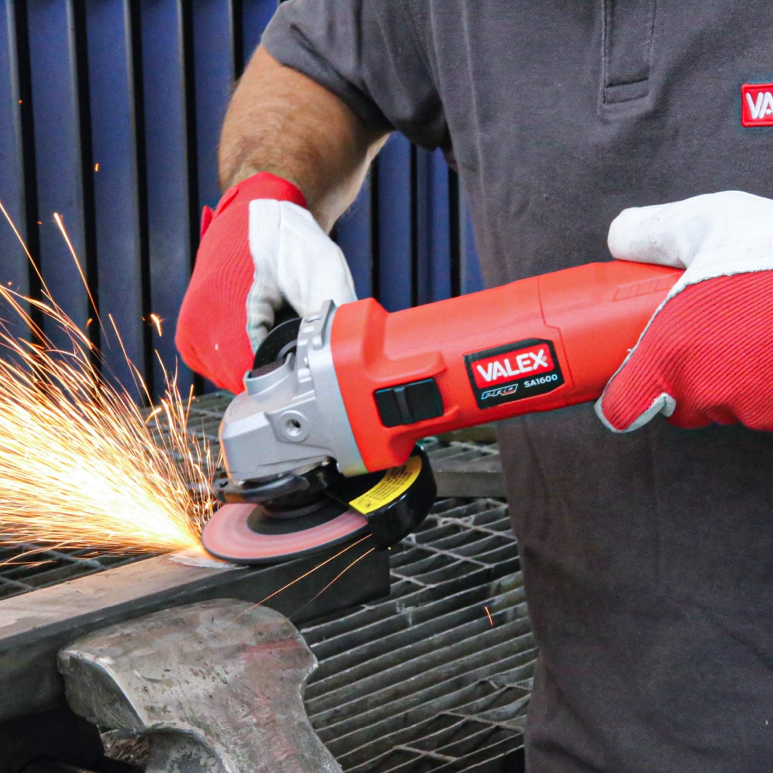 Valex SA1600 smerigliatrice angolare 1600W dischi 115/125 mm