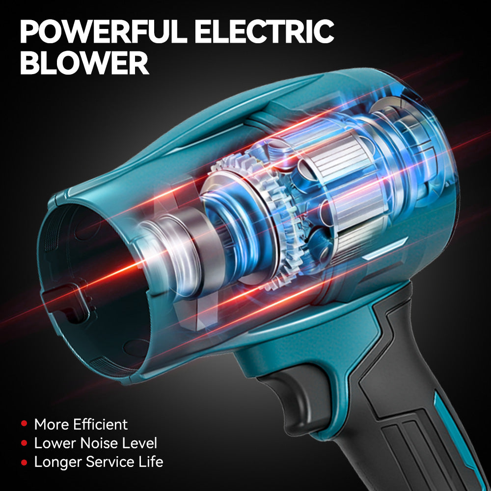 ONEVAN Turbo Soffiatore a Batteria 18V 720W 2 Batterie