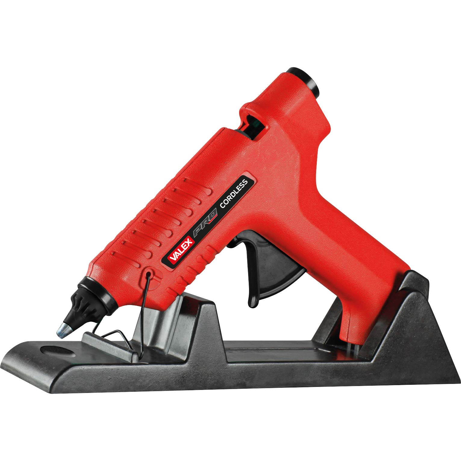 Valex Pistola Termocollante 80W senza Filo con Base 12mm