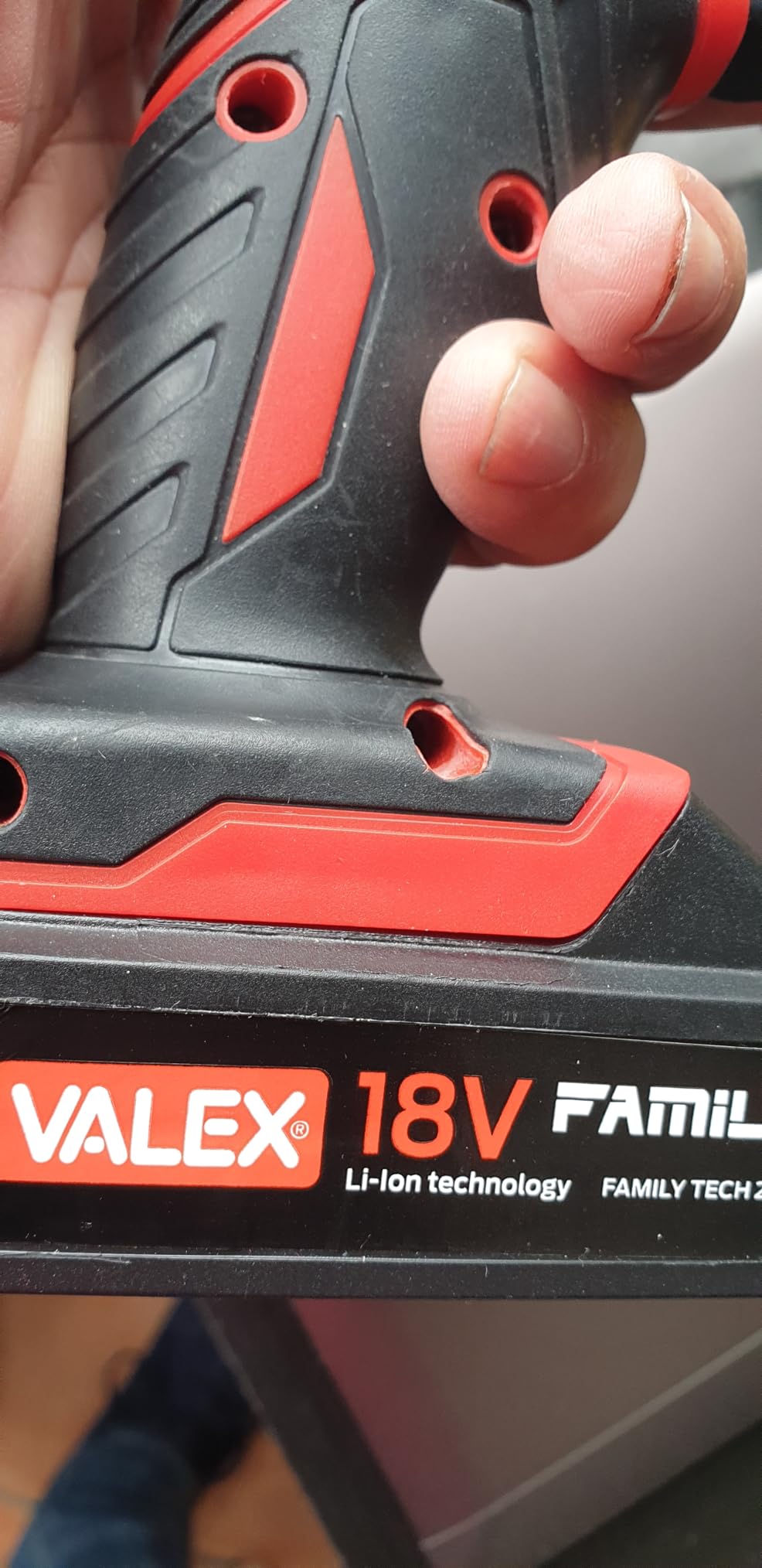 Valex Family-Tech 218 Trapano Avvitatore 18V 2 Batterie