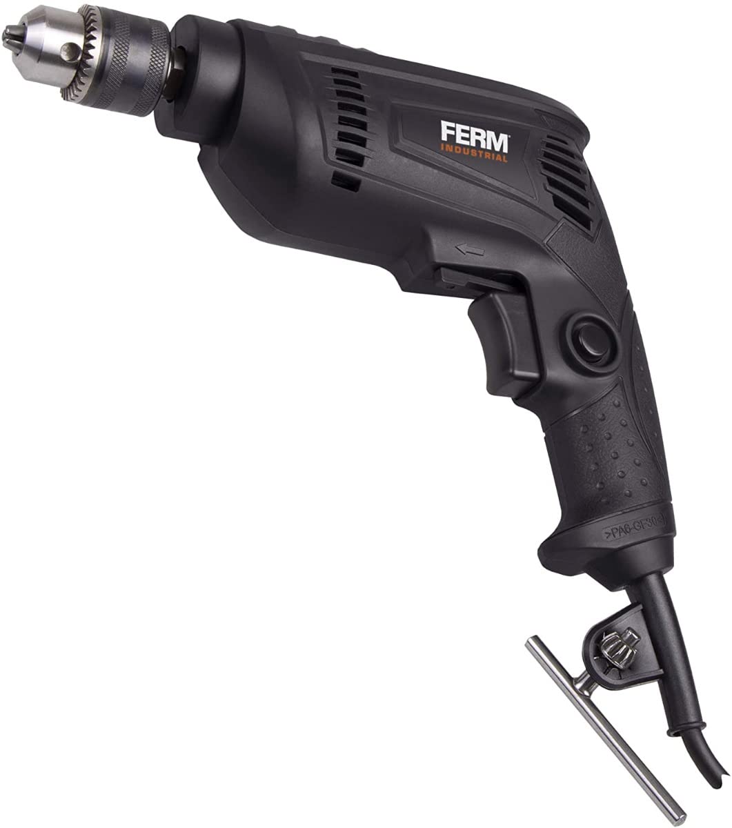 FERM Corded drills trapano elettrico 450W 10mm velocita variabile