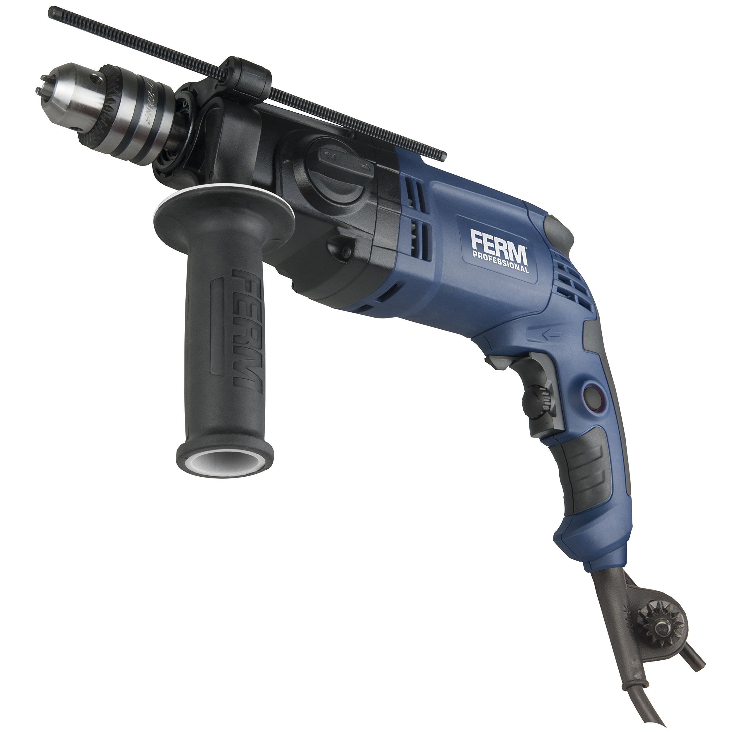FERM Trapano a Percussione 1050W 2 Velocita Legno Metallo Cemento