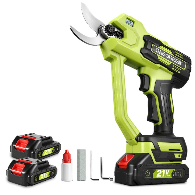 ONEVAN Garden Tools forbici potatura 30mm brushless 2 batterie
