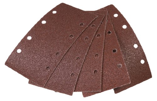 FERM Carta Abrasiva G60 G80 G120 5 Pezzi Velcro