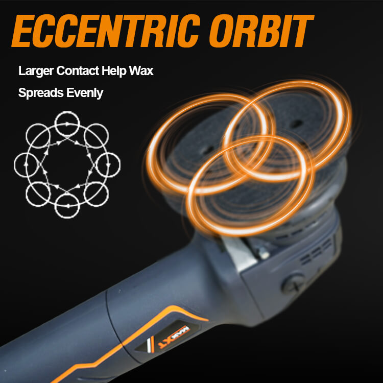 MAXXT MOP71012-5 lucidatrice orbitale 710W 125 mm orbita 12