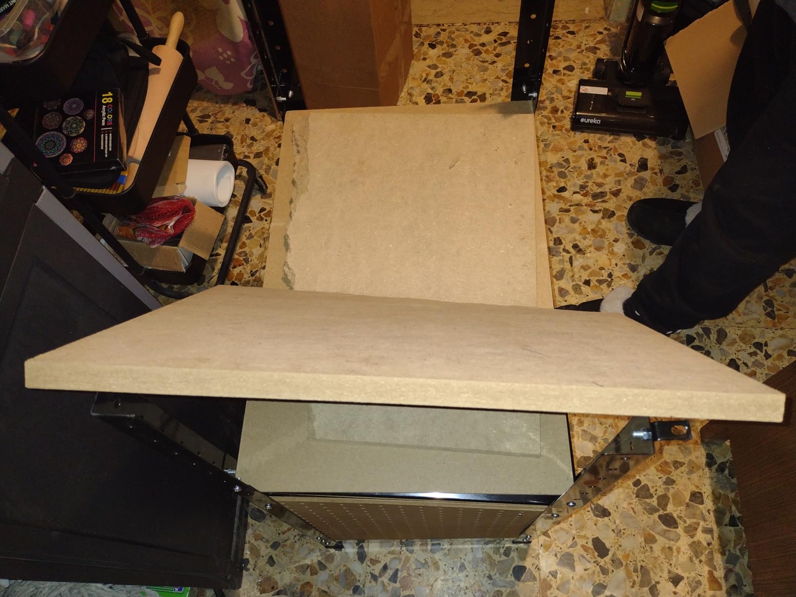 Valex Banco da Lavoro Attrezzi Acciaio MDF 69x51cm