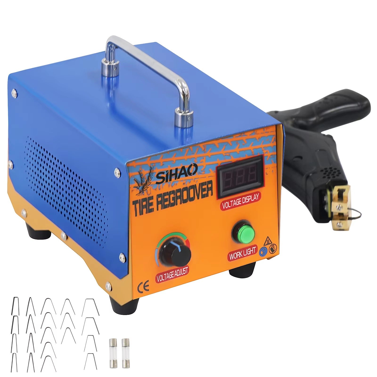Sihao 1000W rigatrice gomme con display lame U/V angolo retto