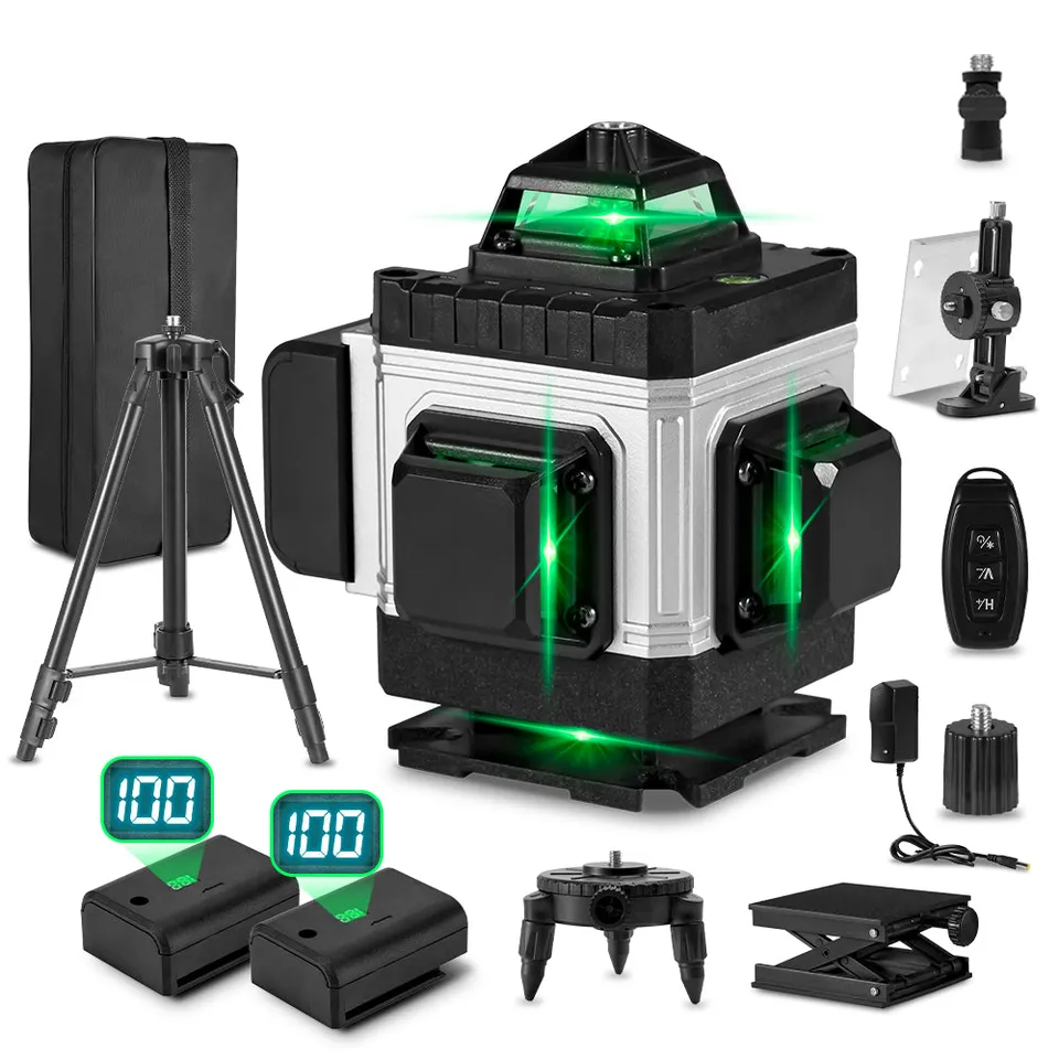 ONEVAN LK-804 Pro livello laser verde 16 linee treppiede