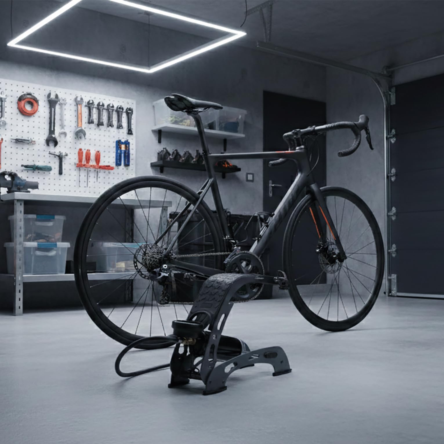 Valex Auto Pompa a Pedale con Manometro Adattatori Bici Acciaio