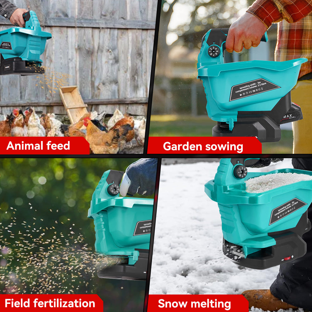 ONEVAN Garden Tools spandiconcime 3,3L 18V 2 batterie EU