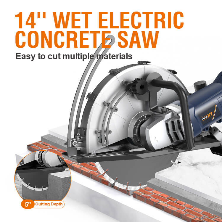 MAXXT Concrete Saw MCS2600 troncatrice cemento 355 mm 2600W