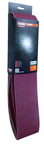 Ferm Nastri abrasivi 915x100 mm G100 3 pezzi levigatrice nastro
