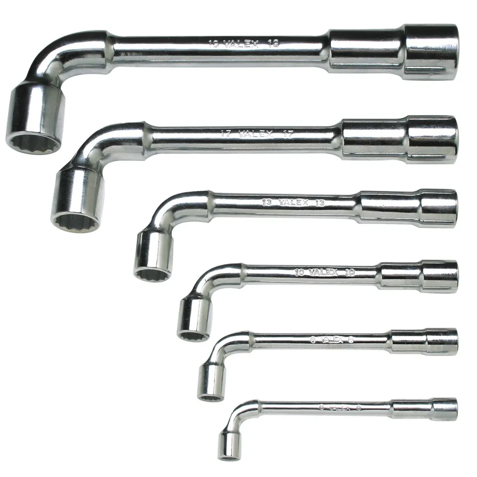 Valex chiavi a pipa doppie pesanti set 6 pezzi 6-19mm acciaio
