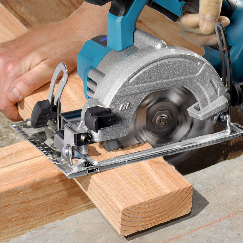 ONEVAN Woodworking Tools sega circolare 125mm 2 batterie EU