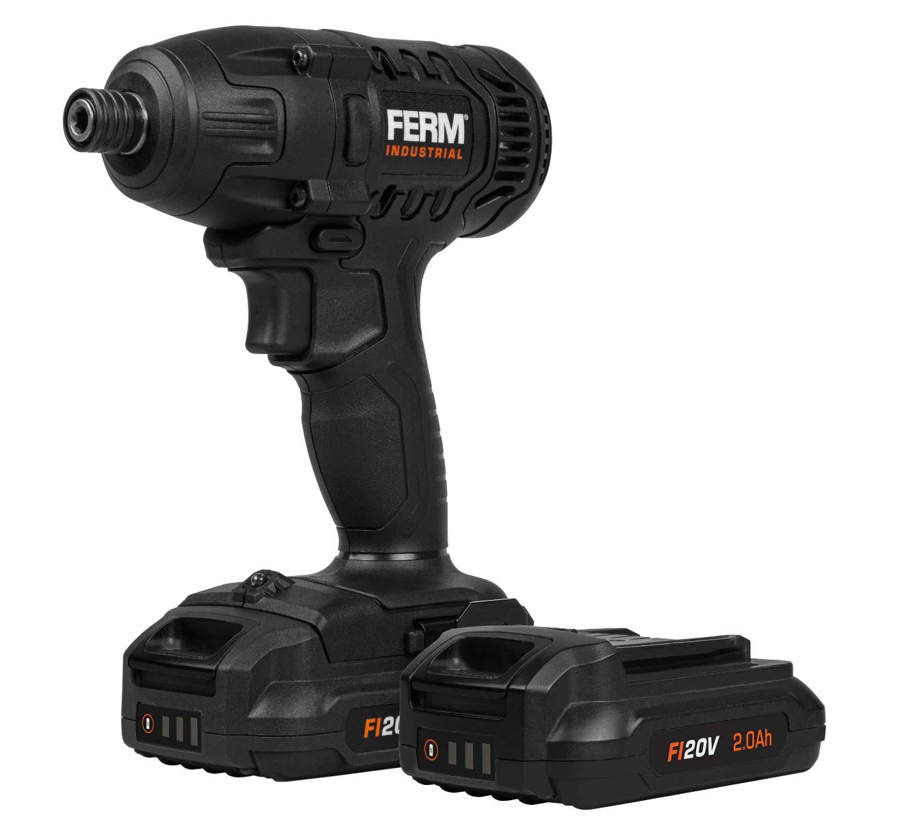 FERM FI20V CDM1142P avvitatore a impulsi 150 Nm 2 batterie