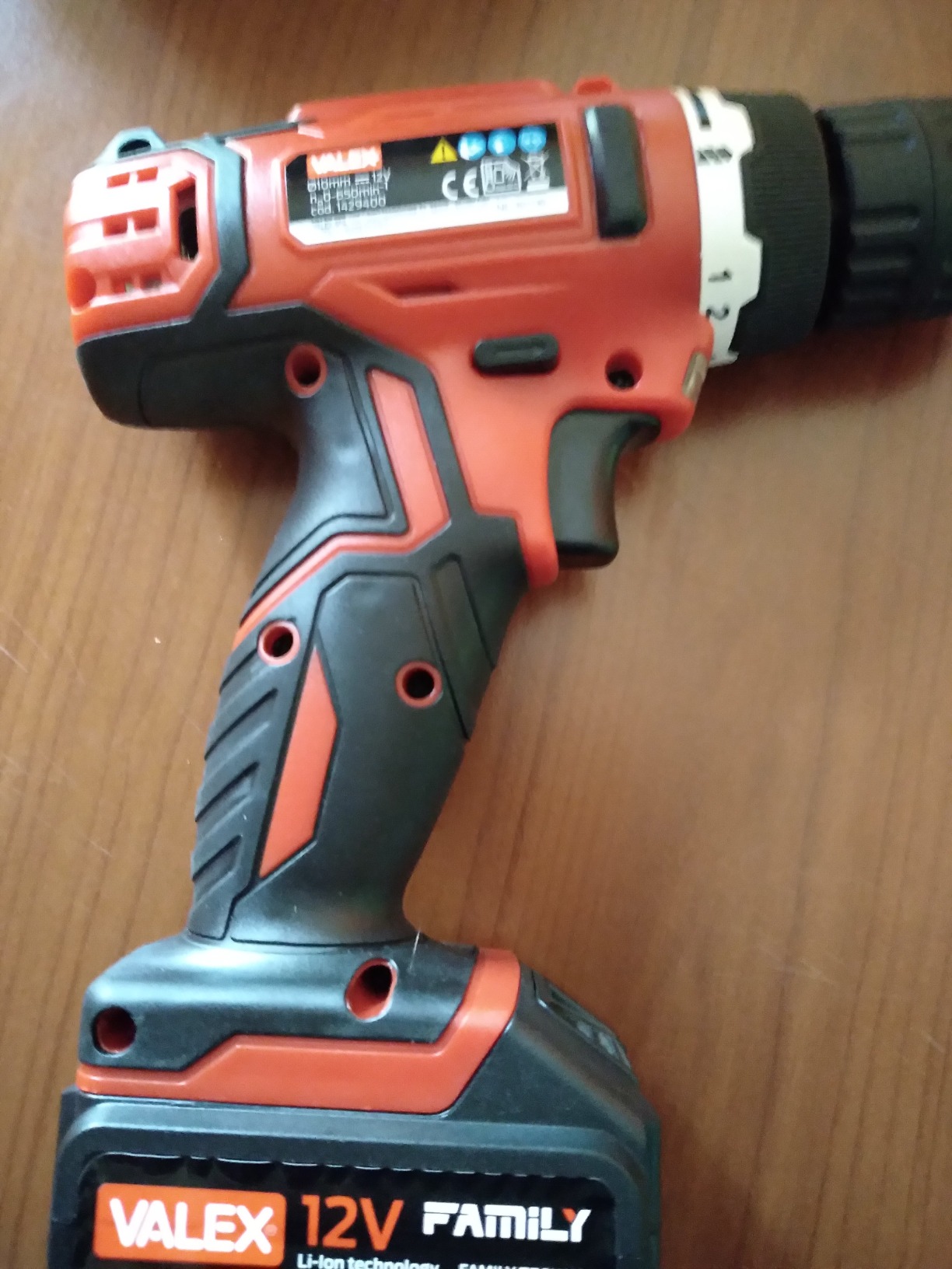 VALEX Family-Tech 112 trapano avvitatore 12V mandrino 10mm