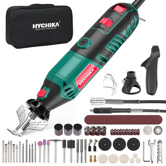 HYCHIKA Utensile Rotativo Multifunzione 179pz 180W