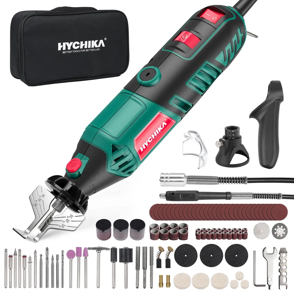 HYCHIKA Utensile Rotativo Multifunzione 179pz 180W