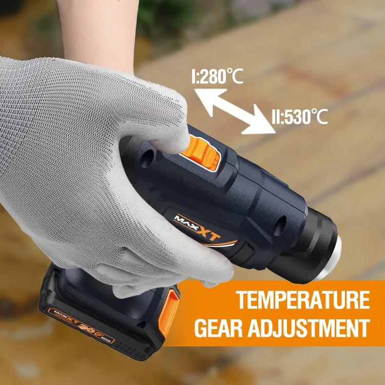 MAXXT MDHG20V Pistola Termica 20V 530°C a Batteria