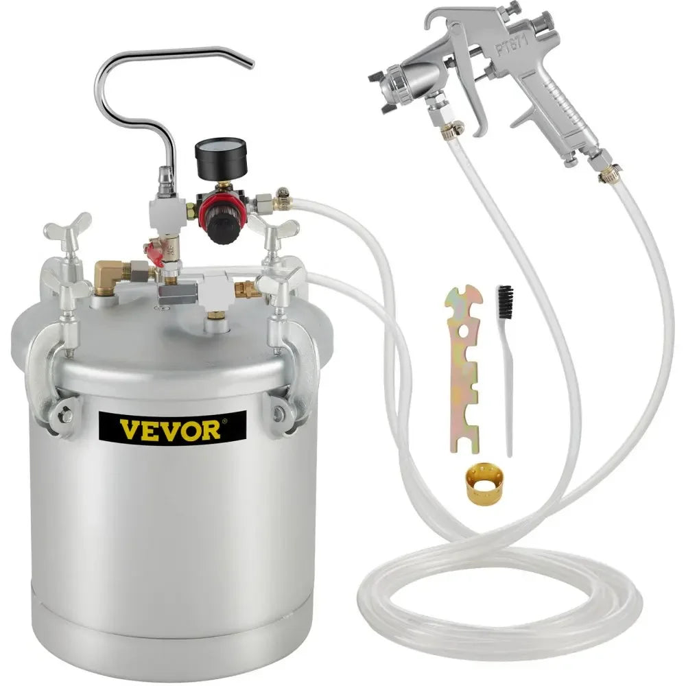 Sihao Tools pentola pressione vernice 10L con pistola