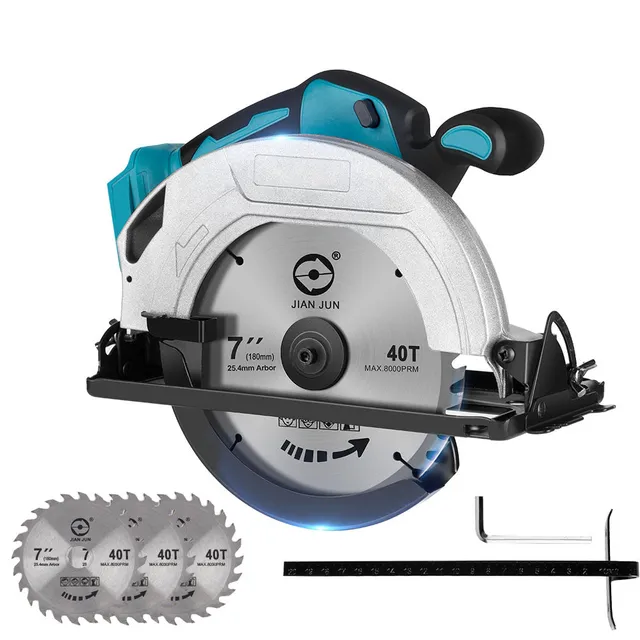 ONEVAN Woodworking Tools Sega Circolare 180mm Brushless solo corpo