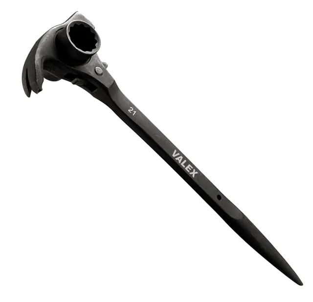 Valex chiave a cricchetto 21-22 mm ponteggio acciaio