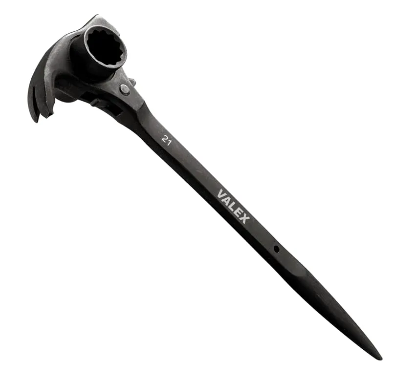 Valex chiave a cricchetto 21-22 mm ponteggio acciaio