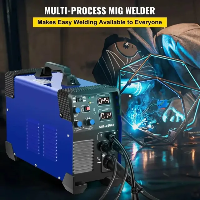 Sihao Automotive Saldatrice MIG270 3in1 MIG TIG MMA 220V