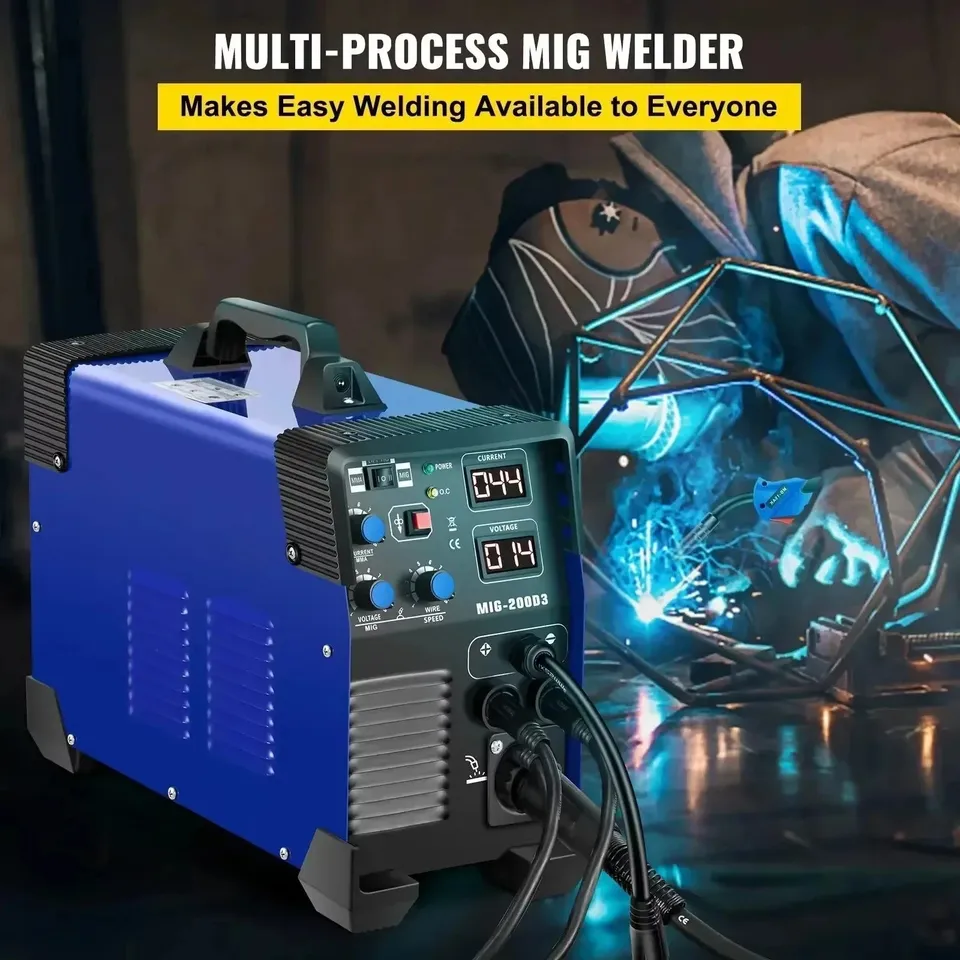 Sihao Automotive Saldatrice MIG270 3in1 MIG TIG MMA 220V