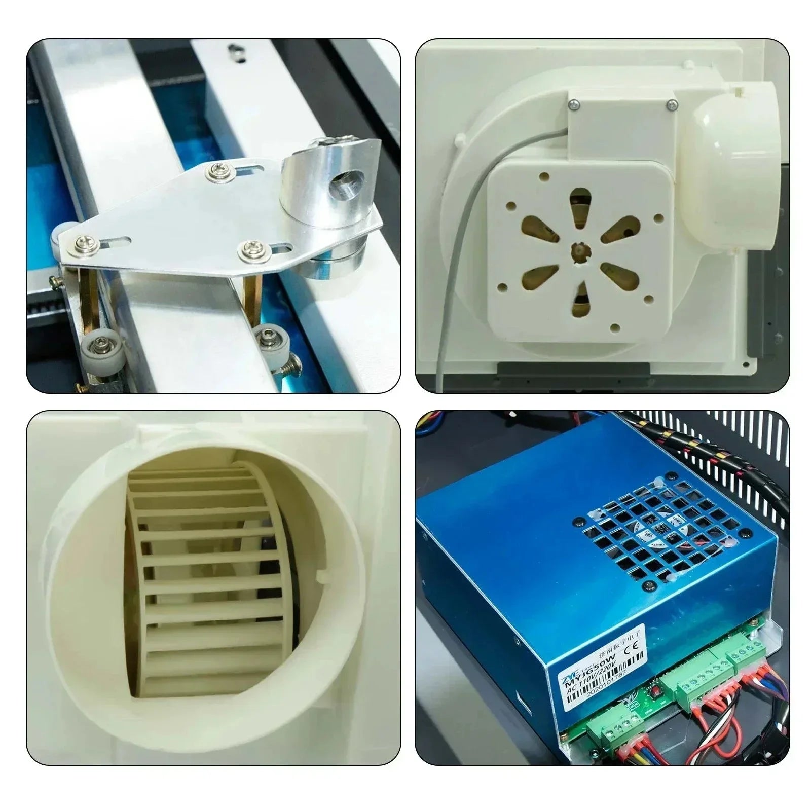 Sihao Laser Engraving Machine incisore CO2 50W 300x200 giallo
