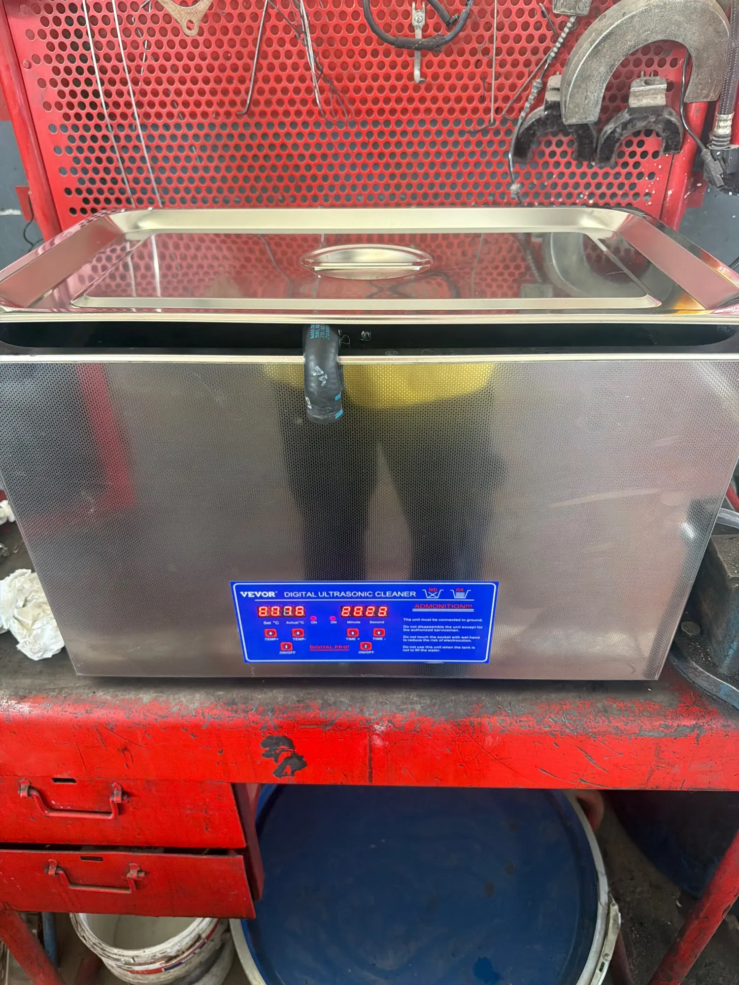 Sihao Ultrasonic Cleaners Pulitore Ultrasuoni 1.3L 40kHz Riscaldato
