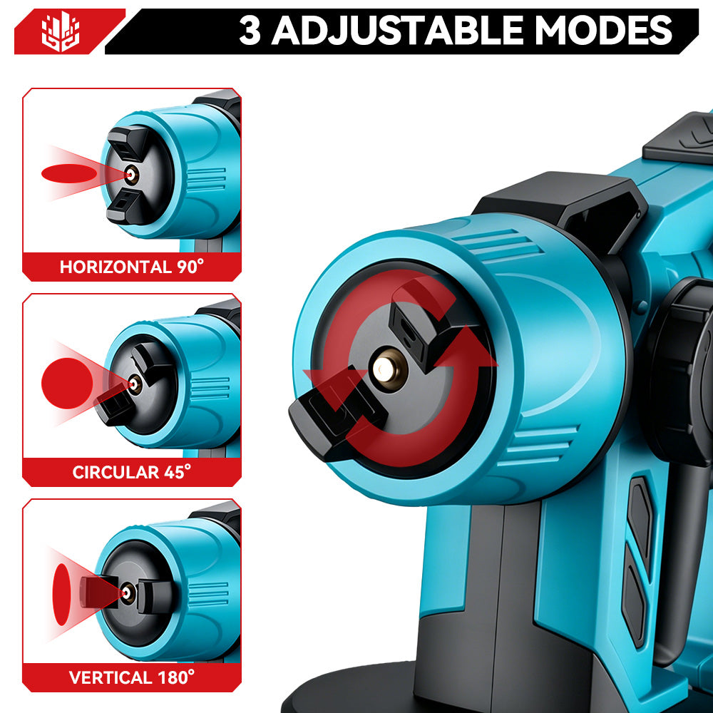 ONEVAN Home Improvement pistola a spruzzo 1000ml 2 batterie EU