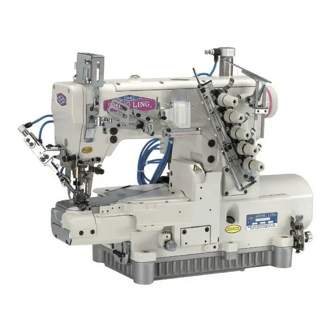 Shing Ling VG-999 VG-999SB-AST/EST/DS interlock braccio corto 3 aghi