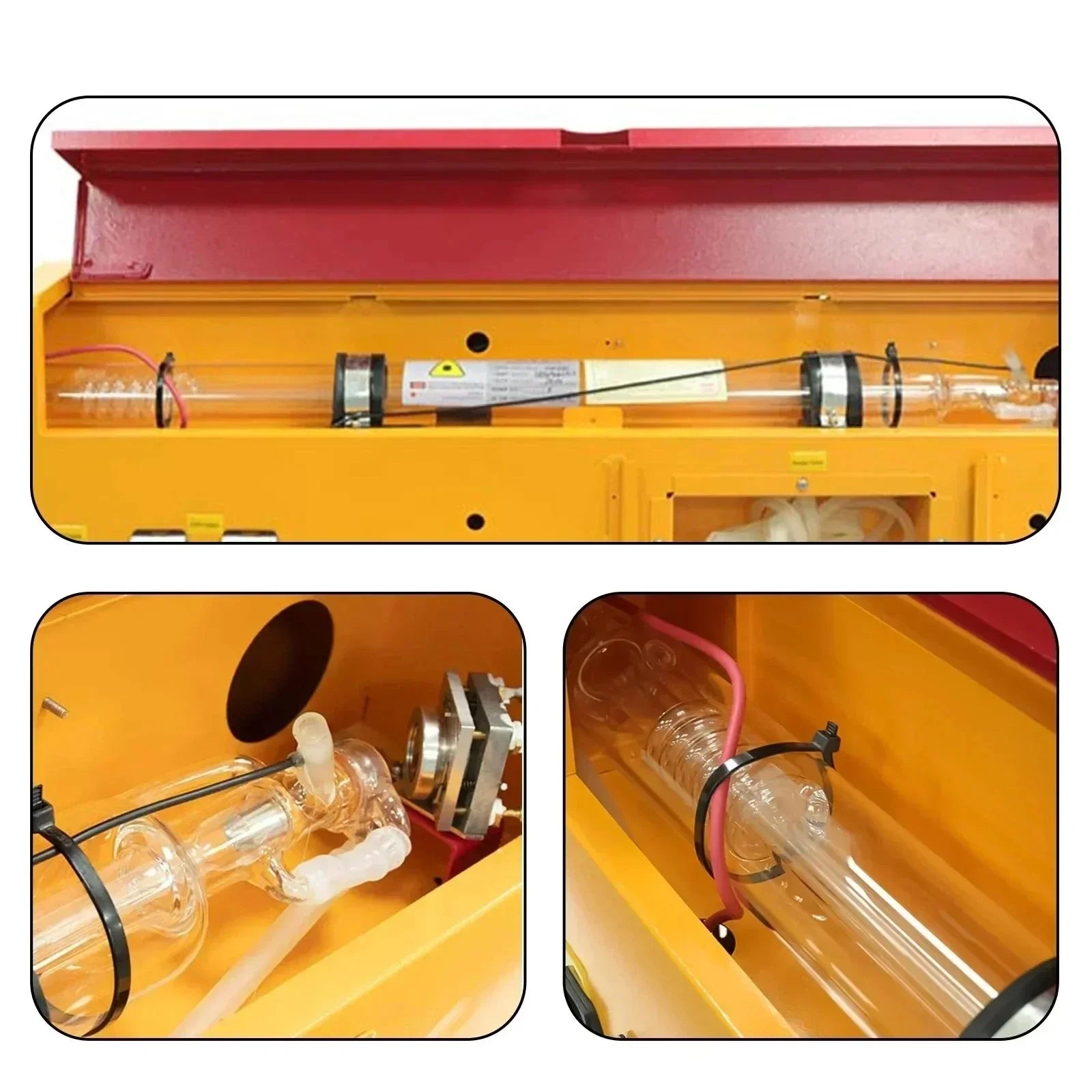 Sihao Laser Engraving Machine incisore CO2 50W 300x200 giallo
