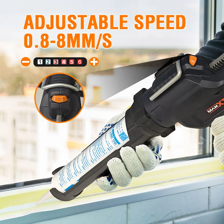 MAXXT Caulking Gun MDCG20V1 pistola silicone 20V 300ml
