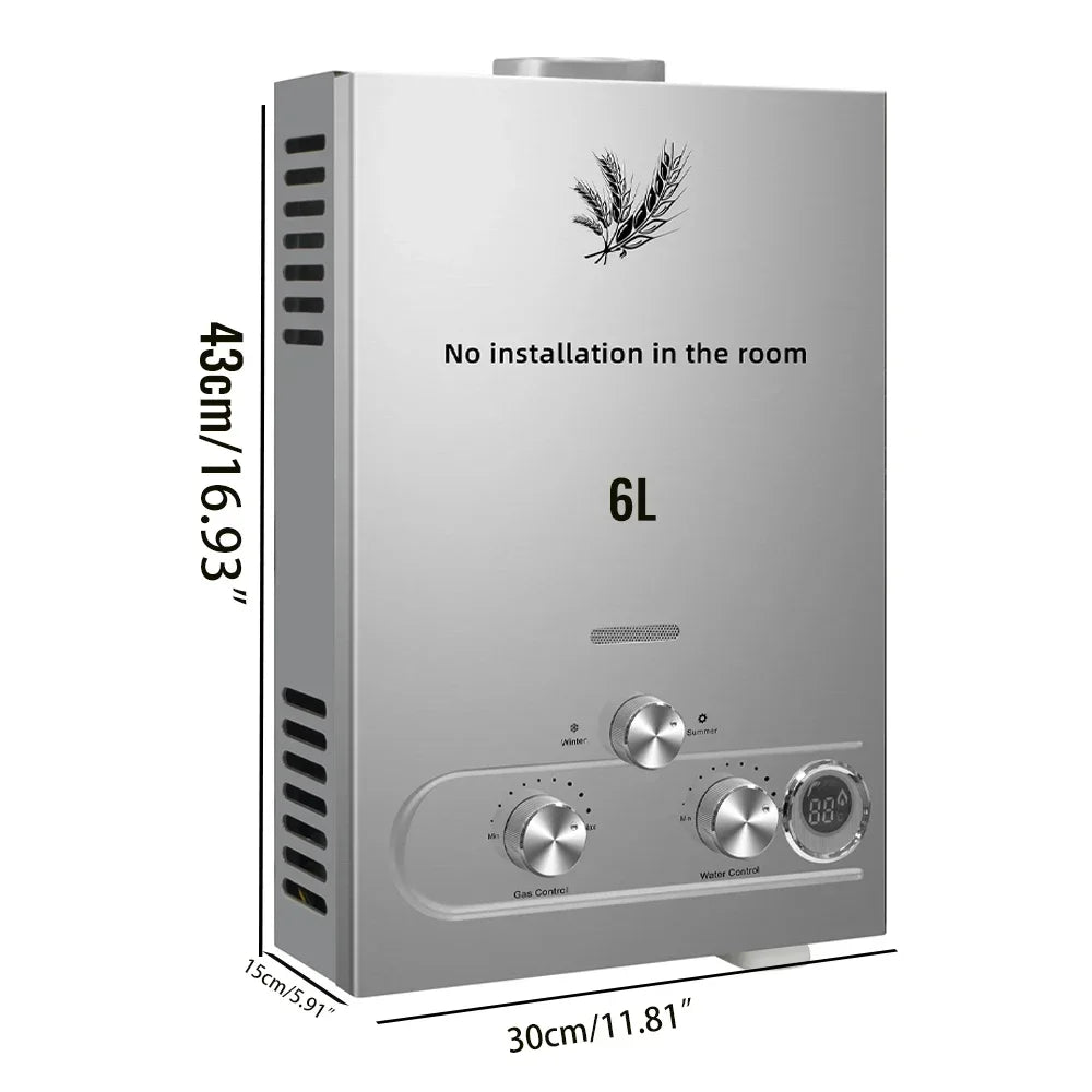 Sihao Home Appliance scaldabagno GPL 6L 12 kW istantaneo