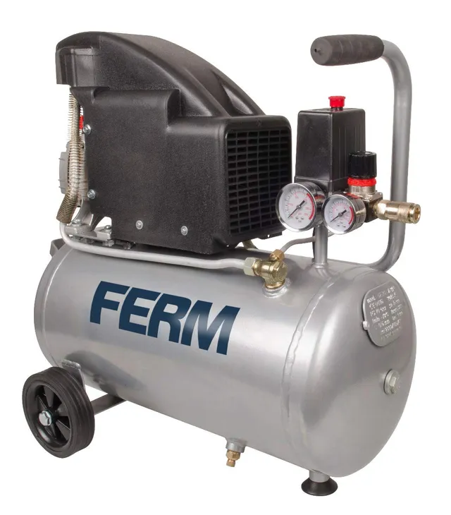 FERM Compressore Olio 1100W 24L 8 Bar CRM1045