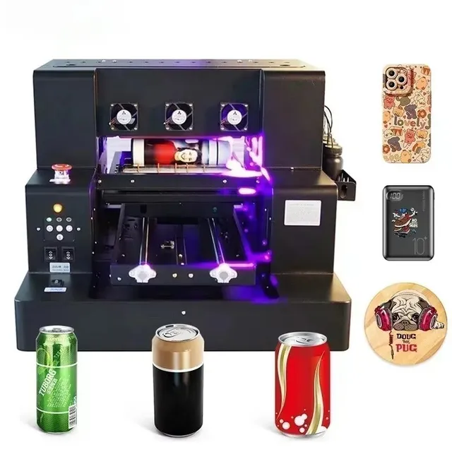 Sihao A4 XP600 stampante UV DTF rotativa