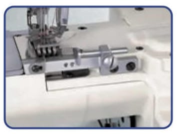 Shing Ling VG-888A-CF coverstitch 3 aghi 5 fili cilindrica